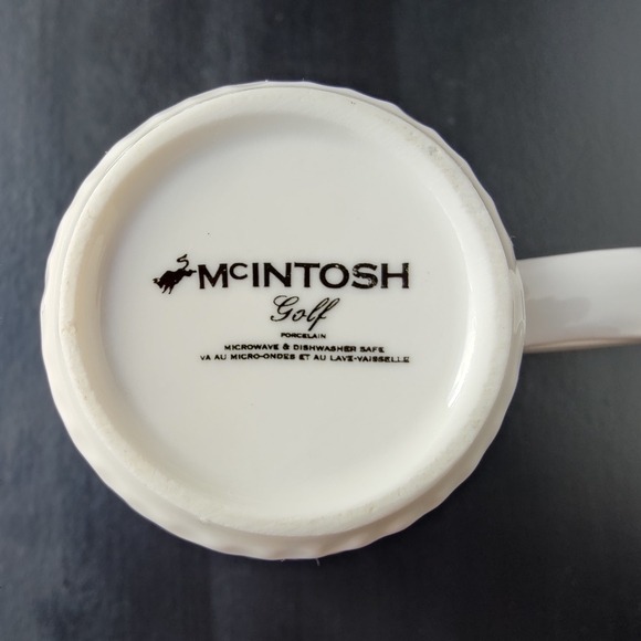 McIntosh | porcelain | Golf ⛳ | Mug 🏌️‍♂️☕ - Picture 3 of 8